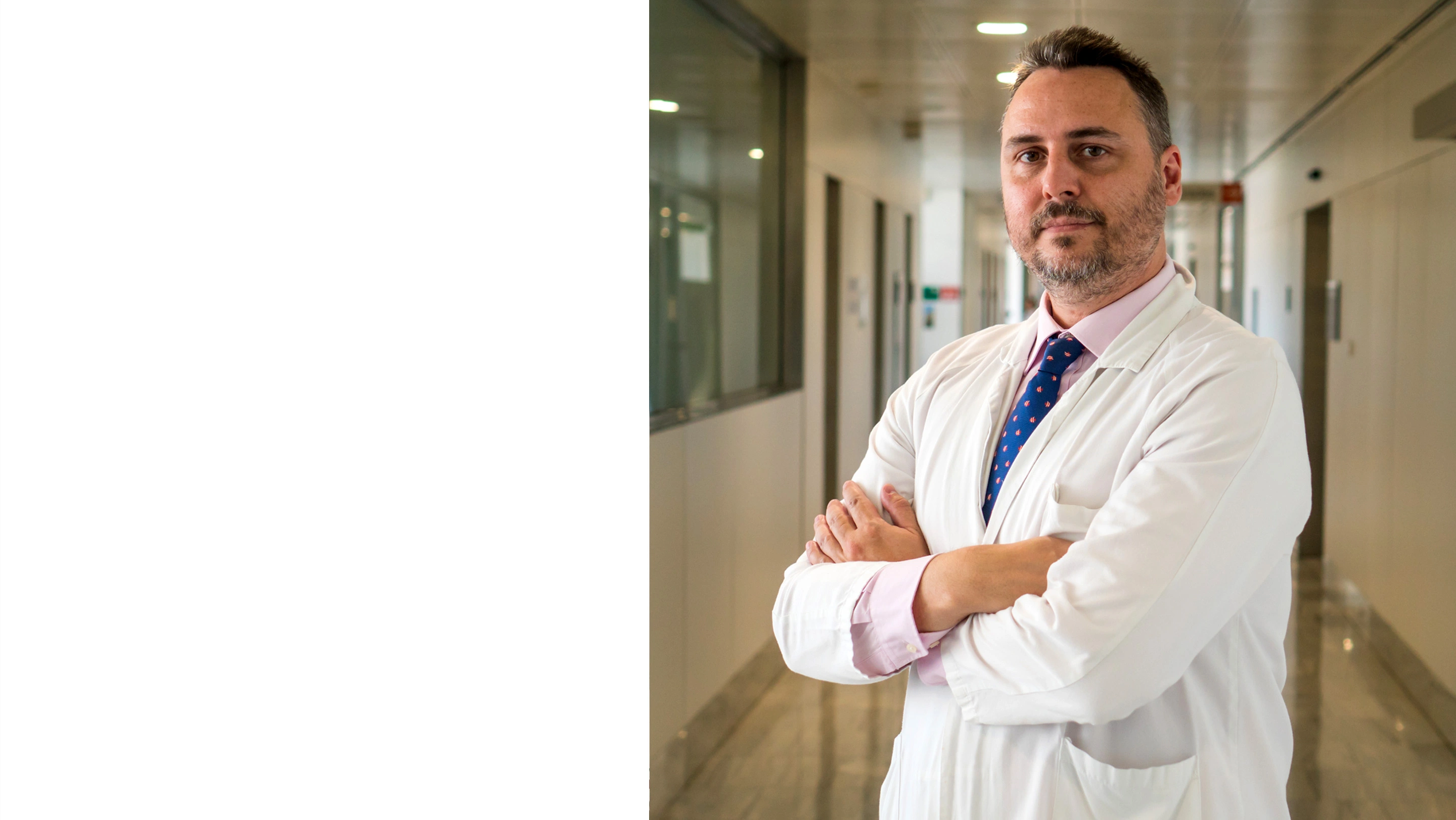 Dr de quintana neurosurgeon in Barcelona banner trajectory start