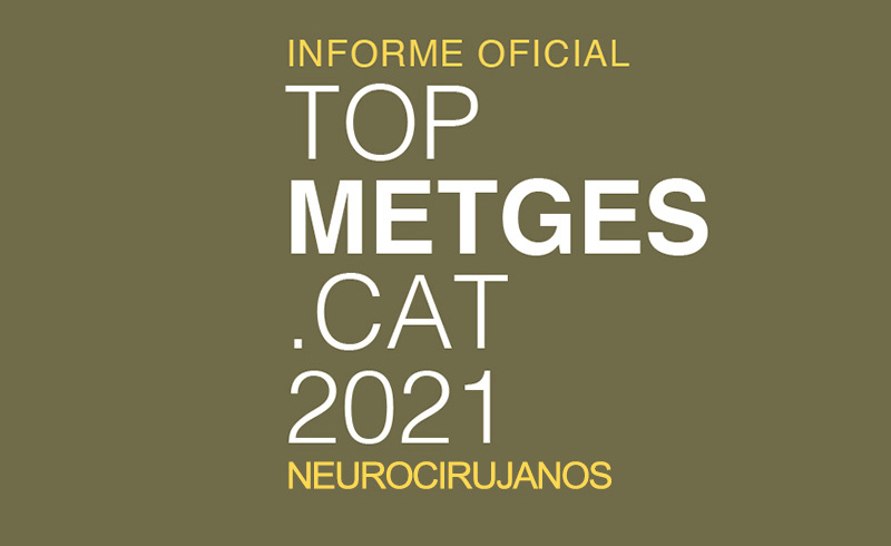 El Dr. de Quintana elegido entre los 10 mejores
                            Neurocirujanos de Catalunya